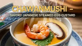 Чаванмуши &ndash; японский паровой яичный пудинг с пикантным вкусом.
