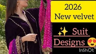2026 New velvet suit ✨Designs 😍 #fashion #video #viralvideo #videos #dress 