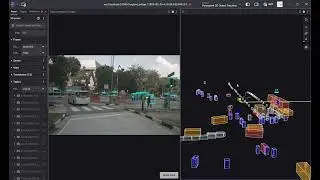 eve perception; visualizing the filtered lidar data on the camera frame