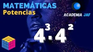 Producto y Cociente de POTENCIAS con la misma base
