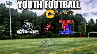 🏈🏈 La Plata vs Old Mill 9u Scrimmage | Youth Football | Positive Football