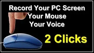 Video Screen Capture Software | Record Your PC Screen, Your Mouse and Your Voice With Only 2 Clicks