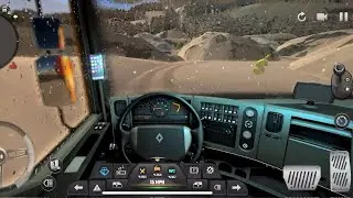 Road is Blocked ! Special Mission Greenland !! Truck Simulator : World - Mobile Gameplay