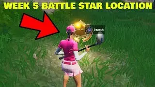 Secret Season 9 Week 5 Battle Star Location Guide (Utopia Challenges) - Fortnite Battle Royale