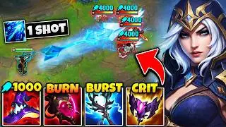 Ashe but I have 1000 AP and my Arrow is a tactical nuke... (CROSS MAP ONE SHOTS)