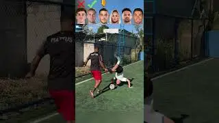 Gavi VS Gotze VS Theo VS Lehmann VS Ramos VS Ronaldo Nutmeg Challenge😎