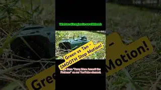 Epic Stop Motion Firefight | Green vs Tan Soldiers Battle!💥