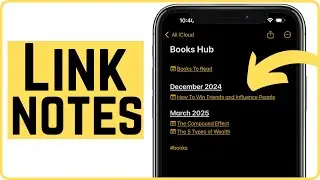 How To Link Between Notes In Apple Notes (Step-By-Step)
