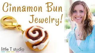 How do I Make Cinnamon Bun Jewelry? | Cinnamon Bun Polymer Clay Tutorial