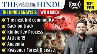 The Hindu Analysis | 10th February 2026 | The Hindu Newspaper  - Practice Questions | Prashant Sir