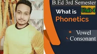 Phonetics in English // Consonant and Vowel sounds in English@santanukar3363