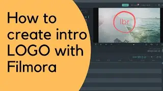 How to Create intro LOGO with Filmora #learning #tutorials #lonborey