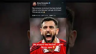 Bruno Fernandes &lsquo;Hacked&rsquo; After INEOS Post&hellip; Yeah Okay 😏