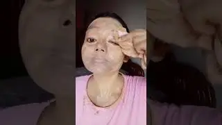 Removing 100 Layers of Foundation #shorts #youtubeshorts
