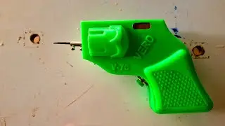Toy gun se drill machine banane ka tarika at the home|| ड्रिलिंग  मशीन बनाने आसान तरीक #DAY 