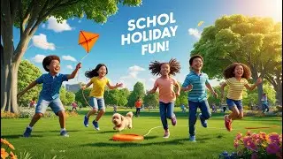 School Holiday Fun: Exciting Adventures & Games for Kids! | Bedtime Story | Kids Rhyme | Kids Song