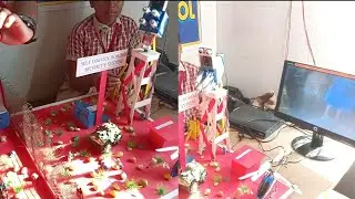 Automatic border security system,## district level science exhibition 2019,puri odisha