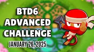 BTD6 Advanced Challenge: Camo CHIMPS Round 6 (January 26, 2025)