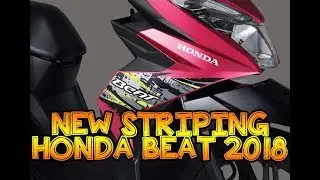 NEW STRIPING HONDA BEAT 2018 | WANZ OTOGADGET
