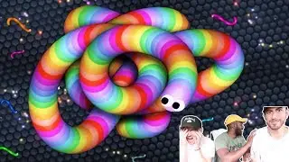 BEST SLITHER PLAYER OF ALL TIME! FT. ITSYEBOI & CHADWITHAJ