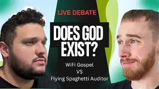 Does God Exist? Live Debate, Christian vs Atheist, WifiGospel vs Flying Spaghetti Auditor