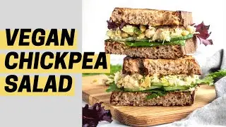 Chickpea Salad Sandwich Recipe | Easy Vegan Lunch Idea