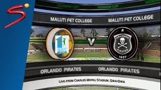 Nedbank Cupset: Maluti FET College 4-1 Orlando Pirates