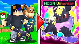 He Creado MEGA EVOLUCIONES de EEVEE en Minecraft!