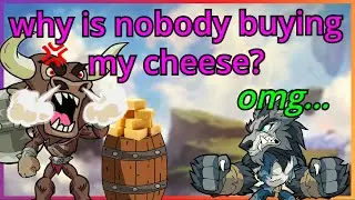 Squeaky Toys & The Cheese Salesman | Brawlhalla Funny Moments