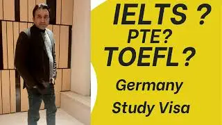 Is IELTS or PTE or TOEFL required for Study Visa in Germany.