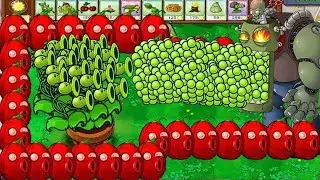 99 Threepeater vs O-nut vs Dr.Zomboss | Plants vs Zombies