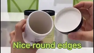 tea packing cylinders into cylindrical containers