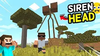 Siren Head Attacked Me in Minecraft (OMG)😂 | Carry Depie