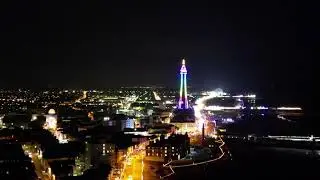 4k 2022 Blackpool Illumination Switch ON Lights