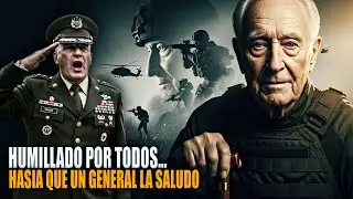 Él fue ignorado por todos, hasta que un General de cuatro estrellas lo saludó.