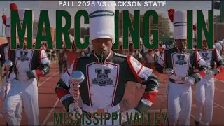 Mississippi Valley Marching In vs JSU | Fall 2025 | 4K 2160p 🔥🎥🎬‼️