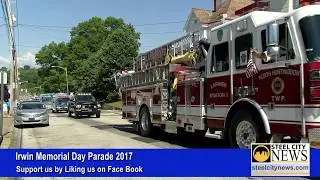 Irwin PA Memorial Day Parade  Monday May 29 2017 4K UHD Where Available