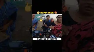 BIKER vs KINNER 🥵| #shorts #short #youtubeshorts #trending #bikelover #roadrage #hardikridervlog