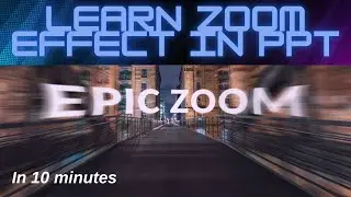 Learn zoom effect in (PowerPoint) #powerpoint #Zoom_effect #PowePoint_zoom_effect