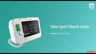Take spot check vitals with the EarlyVue VS30