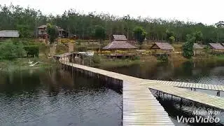 Objek wisata danau laet kab.sanggau Kalbar