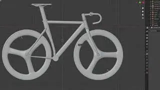 BLENDER: Modelling Bike PART 3 (Rim 3 Spoke)
