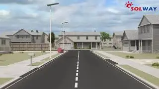 ASP-Plus-4E single road solar street lighting solution