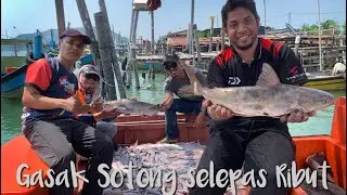 Candat Sotong - Gasak selepas Ribut | Kemaman Trengganu