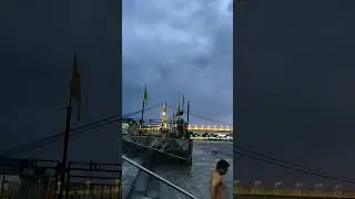 Ganga day and evening view. #spiritual #rishikesh #travelvlog #video #shorts