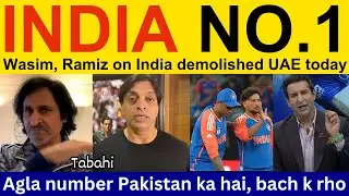 Wasim Akram latest on IND win vs UAE Asia Cup 2025 | Pakistani Reaction, Ramiz Speaks, Shoaib Akhtar