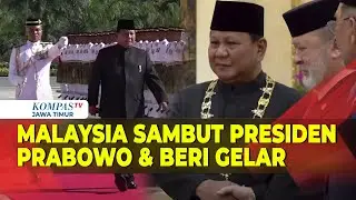 Presiden Prabowo Bertemu Raja Malaysia, Disambut Upacara Kenegaraan hingga Diberi Gelar Kehormatan