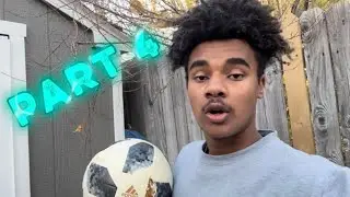 (Part 4) dribbling a football 20 times without dropping it ￼