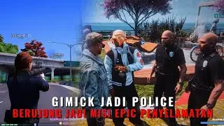 KETIKA ADMIN JADI POLICE GADUNGAN, BERUJUNG JADI MISI EPIC PENYELAMATAN🤣| GTA V ROLEPLAY