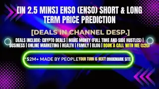 [In 2.5 mins] ENSO (ENSO) Short & Long Term Price Prediction [Crypto Deals In Desp.]